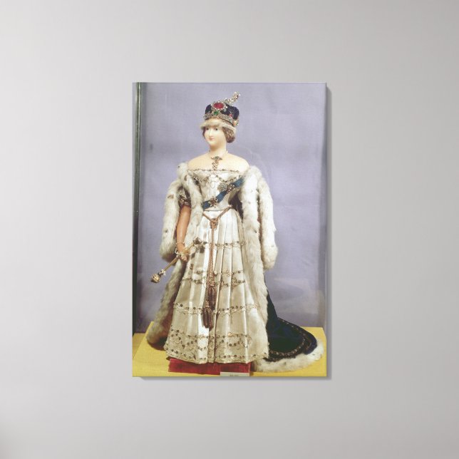 Lienzo muñeca Queen Victoria (Anverso)