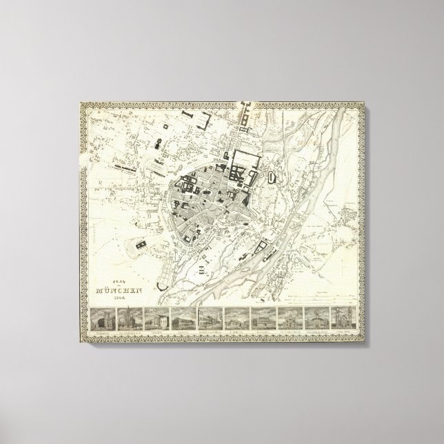 Lienzo Múnich, Alemania (Anverso)