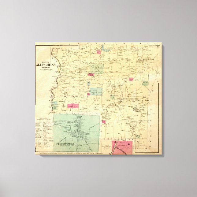 Lienzo Municipio de Allegheny (Anverso)