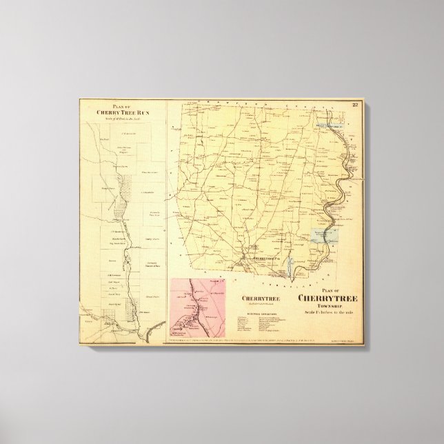 Lienzo Municipio de Cherrytree (Anverso)