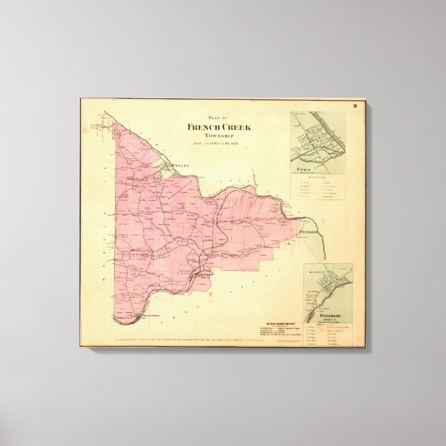 Lienzo Municipio de French Creek (Anverso)