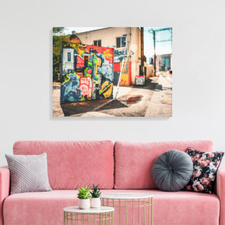 Lienzo Mural de grafiti – Fotografía original de calle ur