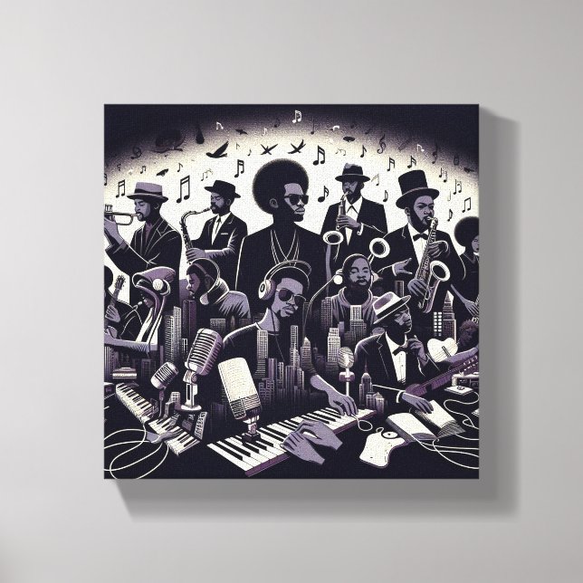 Lienzo mural "Harmony Desvelado" (Anverso)