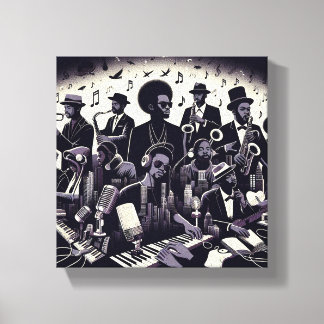 Lienzo mural "Harmony Desvelado"