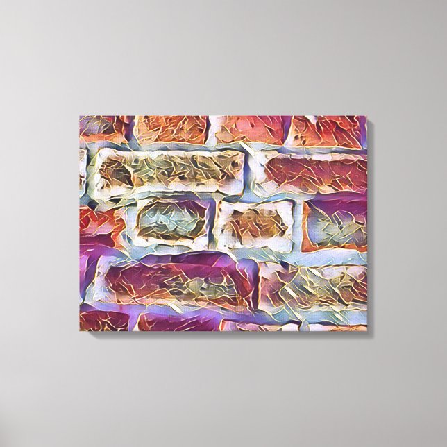 LIENZO MURO DE LADRILLO (Anverso)