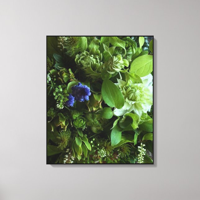 Lienzo Muscari & Clematis Botanical Canvas Art (Anverso)