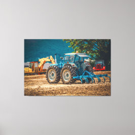 Lienzo Músculo en el suelo