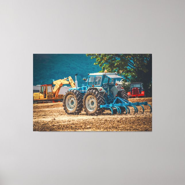 Lienzo Músculo en el suelo (Anverso)