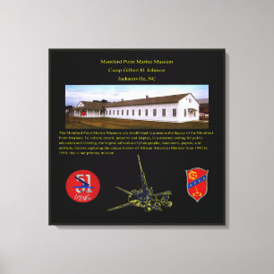 LIENZO MUSEO DE INFANTES DE MARINA NACIONAL DEL PUNTO DE