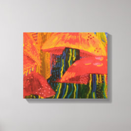 Lienzo Mushroom Forrest