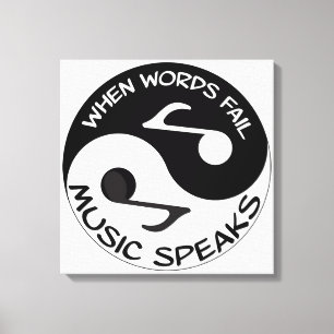 Lienzo Música