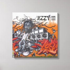 Lienzo Música de graffiti