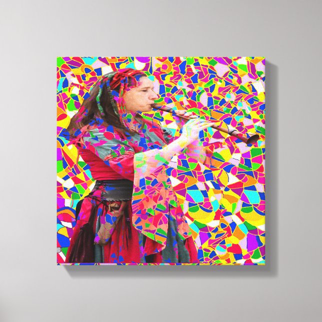 Lienzo Música en Color (Anverso)