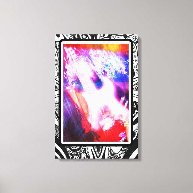 Lienzo Música en movimiento #2 (Anverso)