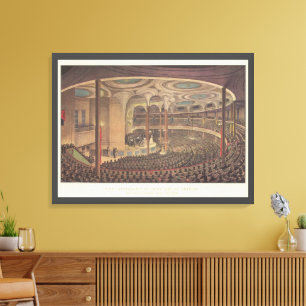 Lienzo Música Vintage, Jenny Lind, cantante de ópera suec