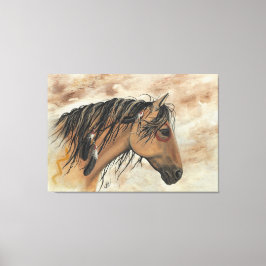 Lienzo Mustangs majestuosos de BiHrLe Canvas Print