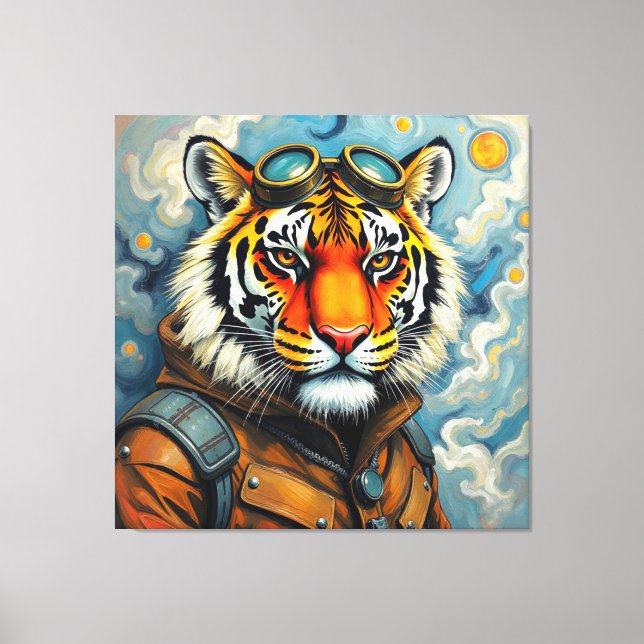 LIENZO MUY LEJOS EN LAS NUBES Y MÁS ALLÁ DE 7 (Anverso)