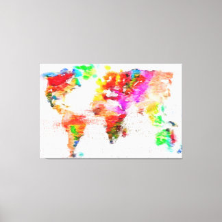 Lienzo My Color World Stretched Canvas Print