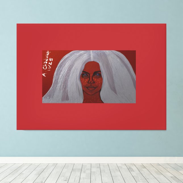 Lienzo My Freckles Are My Positivity Symbol (Insitu (piso de madera))