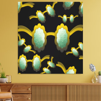 Lienzo My Polarized Glasses are Ready Pattern