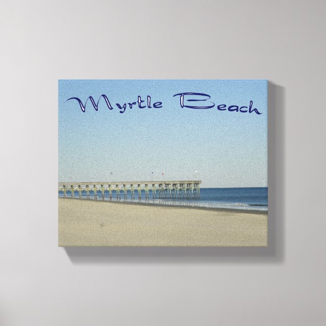 Lienzo Myrtle Beach (Anverso)