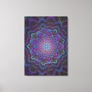 Lienzo Mystic Bloom Mandala