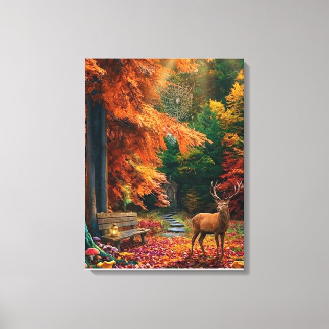 Lienzo “Mystic Forest Gateway” (Anverso)
