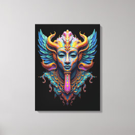 Lienzo Mystic Winged Deity