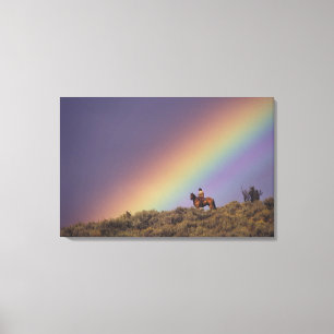 Lienzo NA, EE.UU., Oregón, Seneca, Ponderosa Ranch,