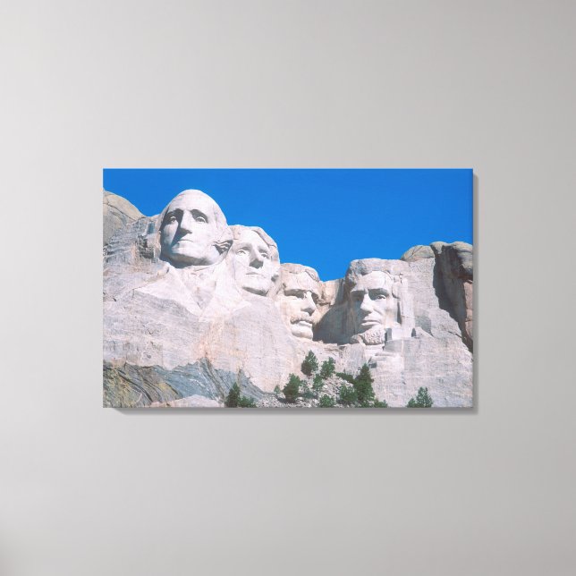 Lienzo NA, EE. UU., SD, Monte Rushmore. (Anverso)