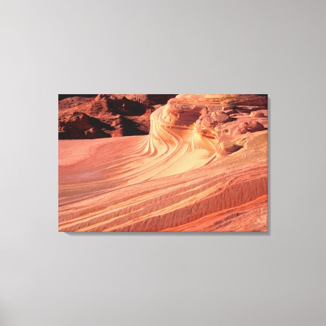 Lienzo NA, EE. UU., Utah, Vermillion Cliffs. Coyote Butte (Anverso)