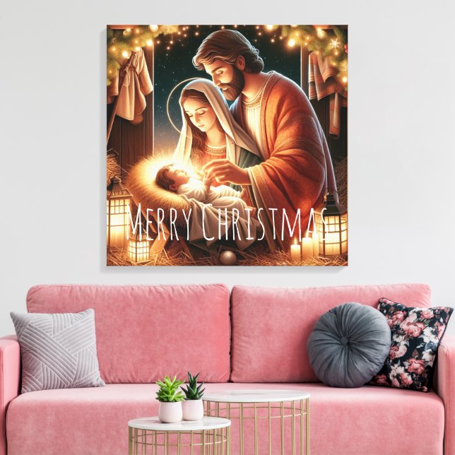 Lienzo Nacimiento de Jesús (Insitu (Sala de estar))