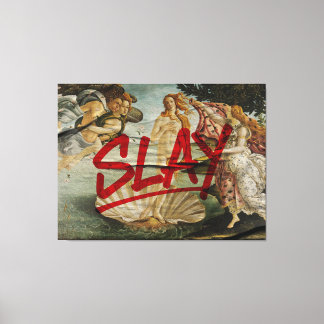 Lienzo Nacimiento de Venus × SLAY – Edición Red Marker