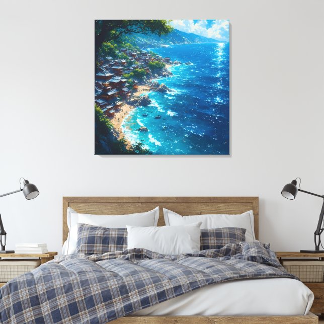 Lienzo Nagisa no Yume “Sueño de la Costa” (Insitu(Dormitorio))