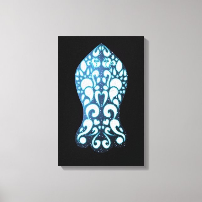 Lienzo Nalain pak نعلین پاک (Anverso)