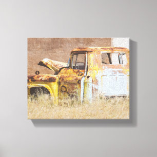 Lienzo Namibia África Abandonó El Paisaje De Los Desechos