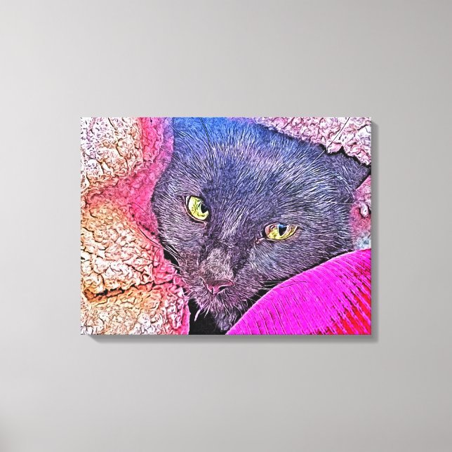 Lienzo Napoleón en una manta (Anverso)