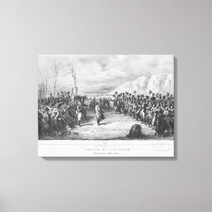 Lienzo Napoleon I que vuelve de Elba