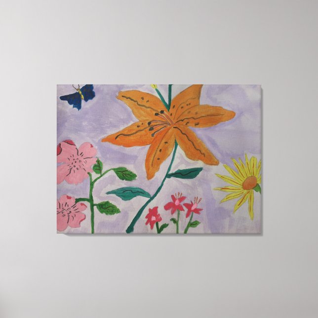 Lienzo Naranja Lily Canvas Art (Anverso)