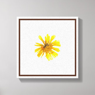 Lienzo Naranja vibrante Blossom Wall Art