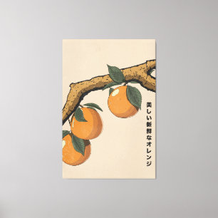 Lienzo Naranjas Frescas Hermosas