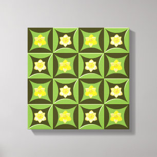 Lienzo Narciso en el agujero en la puerta del granero