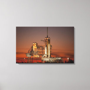 Lienzo NASA del lanzamiento del transbordador espacial de