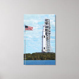 Lienzo NASA SLS Sistema de Lanzamiento Espacial Cohete Pl