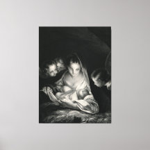 Natividad Jesús Virgen María Angela Blanco Negro