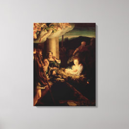Lienzo Natividad - Noche Santa - Correggio - Renacimiento