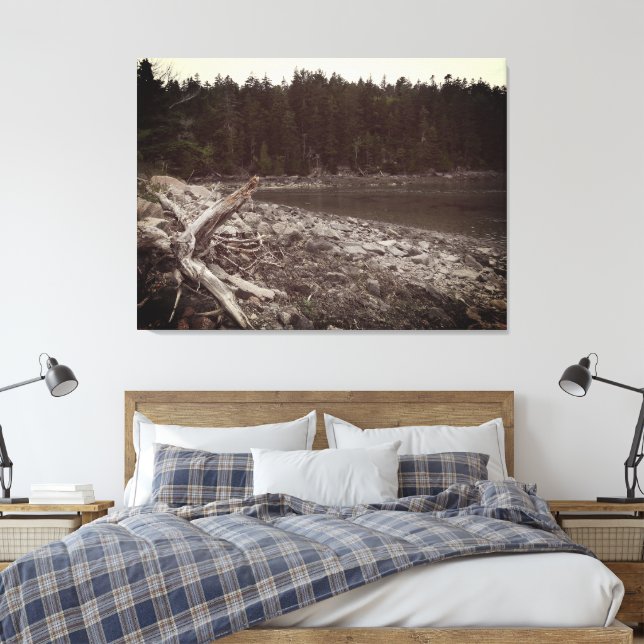 Lienzo Naturaleza costera de Maine (Insitu(Dormitorio))