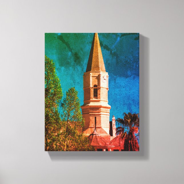 Lienzo Naturaleza de la arquitectura de Aurora Sudáfrica (Anverso)