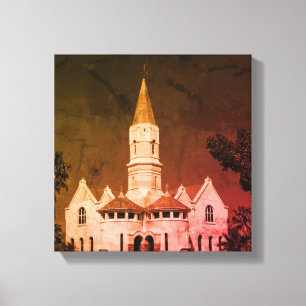 Lienzo Naturaleza de la arquitectura de Aurora Sudáfrica