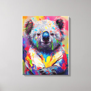 Lienzo Naturaleza de la aventura del descubrimiento anima